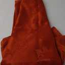 Softalker Fall Jacquard Tablecloth - Thanksgiving Maple Pumpkin Rectangle Table Cover, Autumn Harvest Waterproof Table Cloths Decor for Holiday, Dining, Party - Burnt Orange 60 x 120 Inch