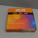 weillsnow 164Ft 500 LED Christmas Lights, Waterproof 8 Twinkle with Memory Functions Christmas Tree Lights for Indoor Outdoor Christmas Tree Garden Decoration (Warm White)