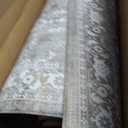 DEXI Kitchen Floor Mats Cushioned Anti Fatigue Runner Rug 23x86 Grey Floral