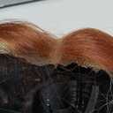 BrownBomb Cooper Blond Wear and Go Glueless Wigs Pre Plucked Pre Cut for Beginners Synthetic Lace Front Wigs For Woman With Bangs Long layered Straight 26 Inch Ginger Highlights 3 Seconds to Wear
