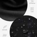 Soothfeel Women's 9" Hiking Cargo Shorts with 5 Pockets Quick Dry Summer Athletic Golf Bermuda Long Shorts for Women Casual (Black, S)