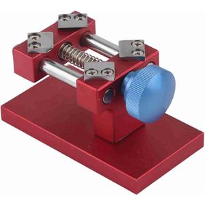 Watch Bezel Opener Removal Professional Watches Repair Tool Workbench Back Case Remover for Watchmaker Watch Repairing (Red)