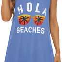 elescat Womens Swimsuit Cover Up Summer Sleeveless T Shirt Beach Dress Tank Bikini Coverups 2026
