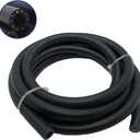 3/8 Fuel Line Hose - 10FT High-Pressure 300PSI Fuel Injection Hose Rubber NBR Hose For Oil, Gas, Fuel, Diesel, Hydraulic (10mm ID)