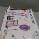 2 Pack Bow and Arrow for Kids, LED Light Up Unicorn Archery Set with 24 Suction Cup Arrows, 1 Standing Glow Target, 6 Score Targets & 2 Quivers, Indoor Outdoor Sport Toys for Girls Ages 4-12