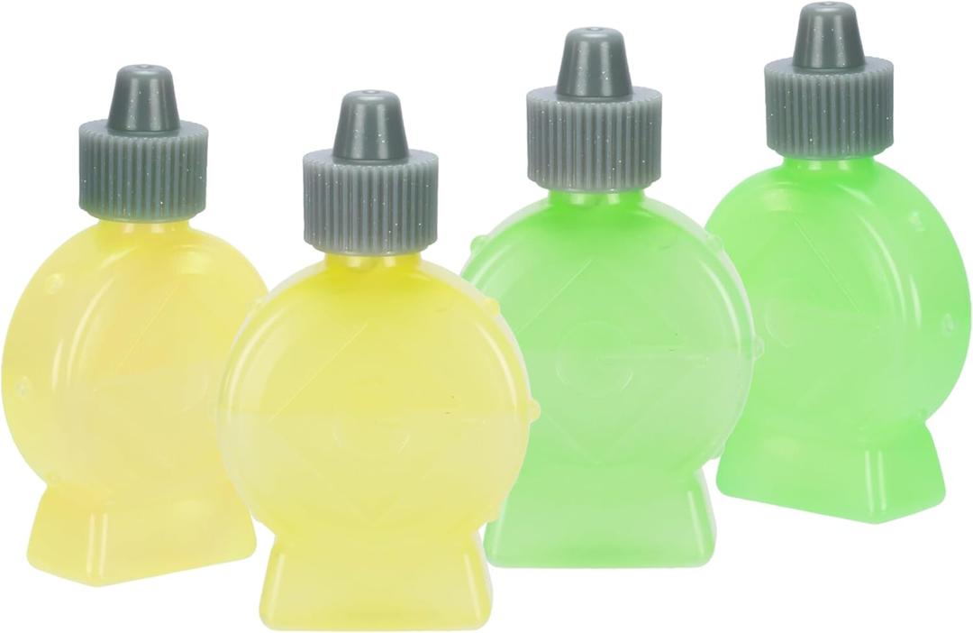 Minions Despicable Me Fart Blaster Refill Pack, Compatible with The Ultimate and Mega Ultimate Fart Blasters, Includes 4 Easy-to-Use Refill Bottles, 2 Banana Scent and 2 Stinky Fart Smell.