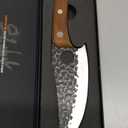 Chef Knife - Perfect Kitchen Knive for Cooking, Chopping. Japanese Steel Knife for Home, Camping, BBQ. For Balance & Control, 5.8 Inch