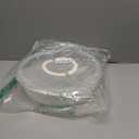 12inch 2 Pack Food Storage Container with Lid and Handle, Reusable 2 Compartments Pizza Slice Storage Container, Round Pie Carrier Leftover Pizza Keeper for Food Cake Cheesecake Tortilla Pastry