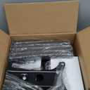 Frassie Heavy Duty Gaming Office Chair Metal Base Set Replace Part with Bottom Plate Stand Cylinder, 5 Wheels Bell Glides Replacement (Black)