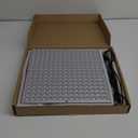 45W Skin Tanning Panel Lamp, 460nm Wavelength Portable Tanning Lamp Tanning Light, Physiotherapy Panel Light for Bronze Skin Color (US Plug)