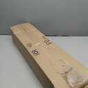 Smiry Half Circle Front Door Mat Outside Entrance, Heavy Duty Sturdy Natural Rubber Doormat, Trap Dirt and Moisture, Low Profile Mats for Indoor Outdoor Entry, Irregular Triangle (35x23, Navy Blue)