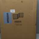 Dog Gate Wooden Freestanding Pet Gate3 Panel 23.6" Height White Indoor Dog Fences,House Gate for Doorways & Stairs