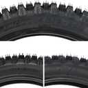 GREHUA 60/100-14 2.50-14 Front Tire and Inner Tube for KLX110 CRF110 KX65 XR70 SSR125 Tuttio Soleil01 110cc 125cc CRF70 KX60 KX110 JR80 RM65 TTR90 TTR110 PW80 Pit Dirt Bike Off Road Motocross Parts