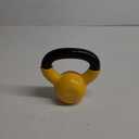 JFIT Kettlebell Weights Vinyl Coated Iron - 12 Size Options, 5lbs-50lbs - Coated for Floor and Equipment Protection, Noise Reduction, Ballistic, Core, Weight Training