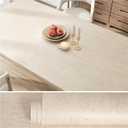 VEELIKE Wide Neutral Limestone Peel and Stick Countertops Waterproof Matte Cream Beige Granite Contact Paper for Countertops 32''x118'' Self Adhesive Vinyl Countertop Wallpaper for Kitchen Bathroom
