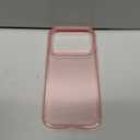 TORRAS for iPhone 17 Pro Case Crystal Clear, Upgraded Anti-Yellowing, Military-Grade Protection, Ultra Transparent Slim Case for iPhone 17 Pro Phone Case, Soft Bumper, Anti-Scratch, Pink, 6.3''