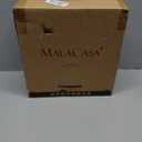 MALACASA 105 OZ Large Serving Bowls Ceramic Salad Soup Bowls Set of 2