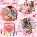 Valentines Day Finger Lights,30 Pack Valentines Day Gifts for Kids Classroom,Game Pattern Glow in the Dark Bulk Party Favors, Exchange Gifts Class Prize Packing Bags Filler