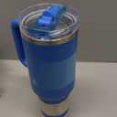 STANLEY Quencher ProTour Flip Straw Tumbler with Leakproof Lid | Built-In Straw & Handle | Cupholder Compatible for Travel | Insulated Stainless Steel Cup | BPA-Free (40 Ounces, Azure Fade)