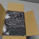 FMhotu Concealed Joist Hanger (4 Pack),4"x6" Outdoor Concealed-Flange Joist Bracket with Screws, Q235B Steel Powder Coated Concealed Mount Light Joist Hangers for 4"x6" Beam, Swing, Handrail, Fence