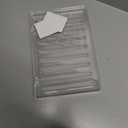 Consevisen Shelf Dividers for Closet Organization and Storage, 6 Pack Acrylic Clear Closet Shelf Dividers for Wood Shelves, Vertical Sweater Handbag Purse Organizer for Bedroom Kitchen Office (12"x8")