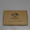 PHOEPET No Pull Dog Harness Medium Reflective Front Clip Vest with Handle,Adjustable 2 Metal Rings 3 Buckles,[Easy to Put on & Take Off](M, Orange)