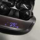 Wireless Earbuds, Bluetooth 5.4 Headphones Deep Bass Stereo, in-Ear Earphones with 4 ENC Mics, 45H Playtime LED Display Mini Charging Case Ear Buds, IP7 Waterproof Wireless Headphones for Android iOS