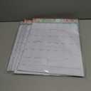 4 x Gannyfer 2026 Calendar, 14" x 11" Floral 2026 Wall Calendar, 18 Months from Oct. 2025 to Mar. 2027, Magnetic Fridge Calendar, Perfect for Home, School, Office (3 Stickers Included) (colorful)