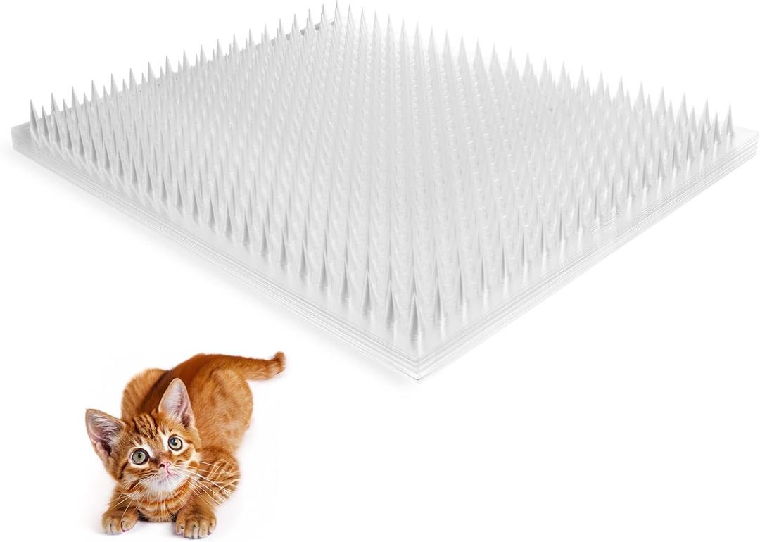 Zipcase 16 Pack Cat Repellent Deterrent Outdoor Scat Mat with Tape for Cats, Dogs, Pests Covers 24 Sq.ft (3456 Sq.in), 16 x 13 Inches Zipcase 16 Pack Cat Repellent Deterrent Outdoor Scat Mat with Tape for Cats, Dogs, Pests Covers 24 Sq.ft (3456 Sq.in), 16 x 13 Inches