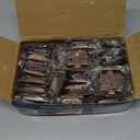 Dark Copper Plated Cabinet Hinge, Contemporary Style, Brown, 25 Pairs - 50 Pieces