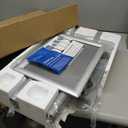 Sign Stand for Display, 11lbs Integrated Rod Heavy Duty Pedestal Floor Signage Stand Holder, for Outdoor or Indoor Advertising (11 x 17, Silver)