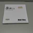 BeNice Kitchen Peel and Stick Tile Backsplash Bathroom Self Adhesive Stone Mosaic Thick Wall Stickers 12"x12"(Beige,10 Sheets)