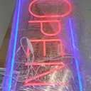 22" X 11.8" Led Neon Open Sign for Business Window, Light up Open Sign for Store Carteles Letreros Para Negocios.
