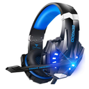 BENGOO G9000 Stereo Gaming Headset for PS4 PC Xbox One PS5 Controller, Noise Cancelling Over Ear Headphones with Mic, LED Light, 7.1 Surround Sound, Soft Memory Earmuffs for Nintendo Xbox Series X|S