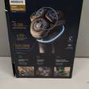 Philips Norelco Shaver i9000 Prestige Ultra, Wet & Dry Electric Shaver, Dark Slate, SenseIQ Pro Technology, Triple Lift & Cut System, 360 Rotating NanoTech Precision Blades, Quick Clean Pod, XP9402/86