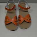 Salt Water Sandals Sun-San Boardwalk Women's Leather Sandals (11, Paprika)