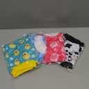 XPUDAC 4 Pieces Dog Pajamas for Small Dogs Pjs Clothes Puppy Onesies Outfits for Doggie Christmas Shirts Sleeper for Pet Cats Jammies-M