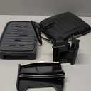 George Foreman® Fully Submersible™ Grill, NEW Dishwasher Safe, Wash the Entire Grill, Easy-to-Clean Nonstick, Black/Grey