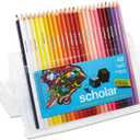 Prismacolor Scholar Colored Pencils, 48 Count - Vibrant Colors, Art Supplies, Drawing, Coloring, For Beginner Artists