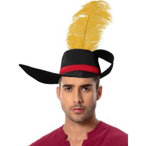 Adults Cosplay Hat Cat Boots Costume Hats Halloween Outfit for Men Women