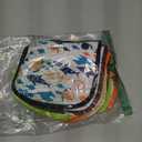 7Pcs Cotton Waterproof Baby Bibs Hook Loop Closure Newborn Bib Keepsake Baby Gift for Drooling Feeding Eating (Multicolor)