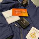 Graphene Women Heated Parka Jacket with 18400 mAh Battery Pack,Blue,2XL