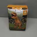 Halloween Inflatable Dinosaur Costume Adult Fancy Dinosaur Suit Blow up Trex Costume Full Body Dino Costume For Halloween Cosplay Party