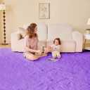 OPPODREAM 5x7 Light Purple Rugs for Bedroom, Ultra-Soft Fluffy Area Rugs for Living Room, 5 x 7 Shag Carpet for Nursery, Kids, Girl, Boy, Baby, Plush, Fuzzy, Shaggy, Cute Home Decor