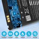 3DS XL Battery,3.7V 1750mAh High Capacity Replacement Battery for Nintendo 3DSXL/New 3DSXL/ 3DS LL/New 3DS LL Console,Includes Tool Kit