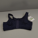 Women's Comfort Front Close Sports Bra with Mesh Wide Adjustable Straps, for After Surgery and Elder, No Pad (X-Large)