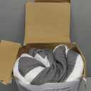 Memory Foam Pillows, Cervical Pillow for Neck and Shoulder Pain Relief, Ergonomic Contour Bed Pillow, Soft for Side Sleep Stomach Sleeping and Back Sleeper (Queen Size, Grey)