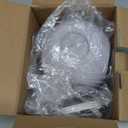 TESSAN Tower Surge Protector Power Strip 10 ft, Long Flat Extension Cord with Multiple Outlets, 8 AC Outlets with 4 USB Ports (1 USB C), Charging Station with Surge Protection, for Home Office Dorm (Grey)