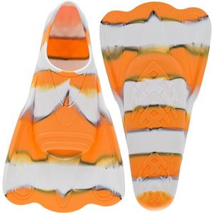 Kids Swim Fins,Short Youth Swim Flippers for Kids Swimming Training Fins for Lap Swimming Pool Snorkeling for Children Girls Boys Beginner
 Size 13-2