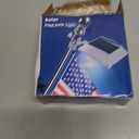 Solar Flag Pole Light, Bright White 6000k Flagpole Light Upgrade Solar Powered for 5ft 6ft Flag Pole,Waterproof Outdoor Dusk to Dawn Led Solar Lights,Outside House Garden Yard American Flags Decor